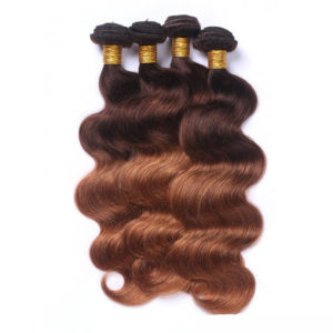 Color: Brown, Size: 22inch - Real hair wig female real hair wavy body wave