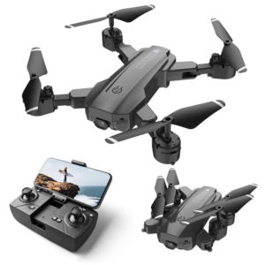 Color: Black, Model: No camera - H9 Dual Lens 4K HD Camera Aerial Camera