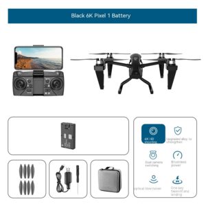 style: E Style, format: Equipped With One Battery - Full Set Of Alloy KS66 UAV Outdoor Sports Aerial Remote-control Smart Toys