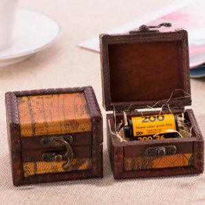 Color: 10 photos wooden box - Birthday Valentine''s Day Gifts for Boys and Girls Creative DIY Customized Colour Film Hand-made Album Gifts