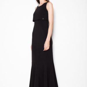 Venaton Long Dress - Black