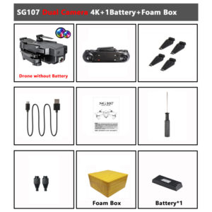 style: 1 style - 4K FPV Mini Unmanned Camera