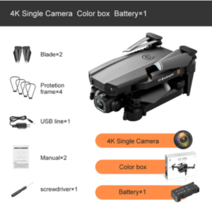 style: Set 3 - LSRC-XT6 dual-lens aerial fixed-height quadcopter