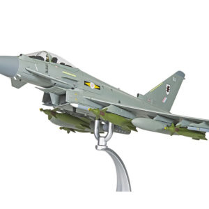 Eurofighter Typhoon FGR.4 Fighter Aircraft "RAF No.11 Squadron Operation Ellamy Gioia del Colle Air Base Italy" (2011) Royal Air Force "The Aviation Archive" Series 1/48 Diecast Model by Corgi