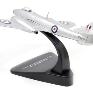 Gloster Meteor F3 Jet Fighter 5897 M RAF Hednesford Staffordshire England "Oxford Aviation" Series 1/72 Diecast Model Airplane by Oxford Diecast