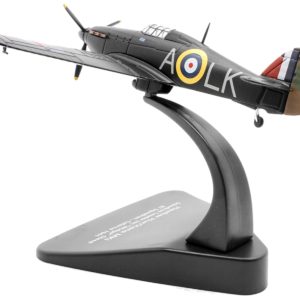 Hawker Hurricane MK I Fighter Plane Squadron Leader Ian "Widge" Gleed 87 Squadron. Colerne England (1941) "Oxford Aviation" Series 1/72 Diecast Model Airplane by Oxford Diecast