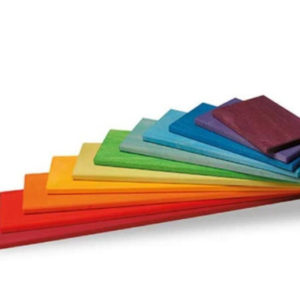Jigsaw Puzzle Large 12-piece Arch Bridge Rainbow Building Blocks Early Childhood Education Toys