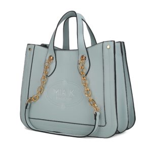 MKF Collection Stella Tote Handbag Vegan Leather Crossover Women by Mia k