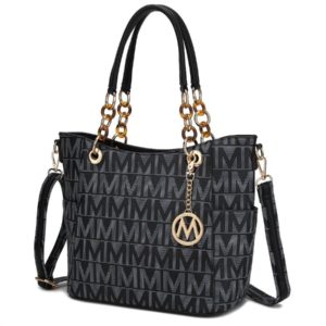 MKF Collection Kissaten Milan M Signature Tote Handbag by Mia k