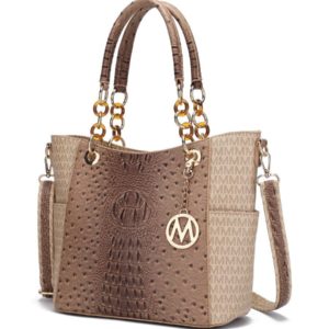 MKF Collection Miriam Signature Tote Handbag by Mia k