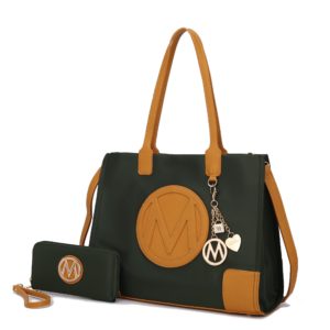 MKF Collection Louise Tote and Wallet Set by Mia k