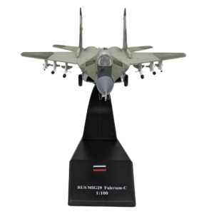 Mikoyan-Gurevich MiG-29 Fighter Aircraft "120th GvIAP Domna Airfield" (2001) Russian Air Force 1/100 Diecast Model Airplane