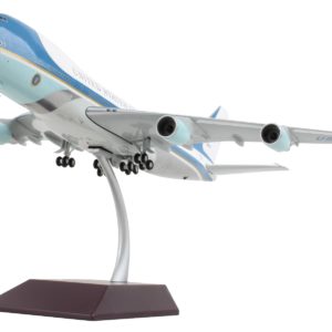 Boeing VC-25 Commercial Aircraft "Air Force One - United States of America" White and Blue "Gemini 200" Series 1/200 Diecast Model Airplane by GeminiJets