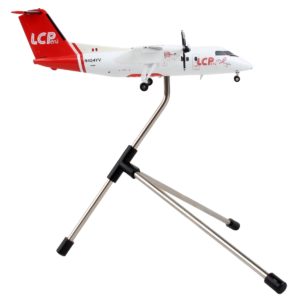 Bombardier Dash 8-200 Commercial Aircraft "LC Peru" White with Red Tail "Gemini 200" Series 1/200 Diecast Model Airplane by GeminiJets