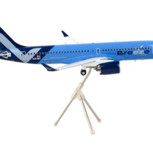 Embraer ERJ-195 Commercial Aircraft "Breeze Airways" Blue "Gemini 200" Series 1/200 Diecast Model Airplane by GeminiJets