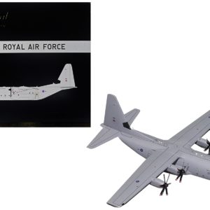 Lockheed C-130J Super Hercules Transport Aircraft "British Royal Air Force" Gray "Gemini 200" Series 1/200 Diecast Model Airplane by GeminiJets