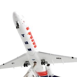 Fokker F100 Commercial Aircraft "TAM Linhas Aereas - Airlines" White with Blue Tail "Gemini 200" Series 1/200 Diecast Model Airplane by GeminiJets