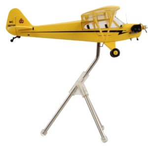Piper J-3 Cub Light Aircraft "NC 38759" Yellow with Black Stripes "Gemini General Aviation" Series 1/72 Diecast Model Airplane by GeminiJets