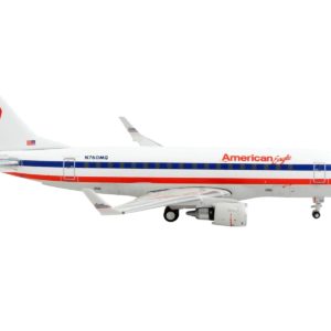 Embraer ERJ-170 Commercial Aircraft "American Airlines - American Eagle" White with Blue and Red Stripes 1/400 Diecast Model Airplane by GeminiJets