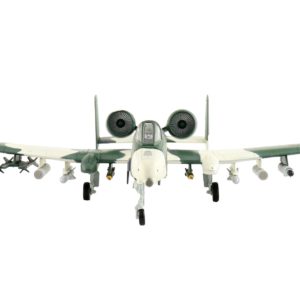Fairchild Republic A-10A Thunderbolt II Attack Aircraft "Arctic Scheme 18th TFS 343rd Composite Wing Alaska" (1982) United States Air Force "Air Power Series" 1/72 Diecast Model by Hobby Master