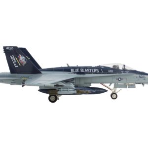 McDonnell Douglas F/A-18C Hornet Aircraft "NE400 VFA-34 Blue Blasters" (2015) United States Navy "Air Power Series" 1/72 Diecast Model by Hobby Master