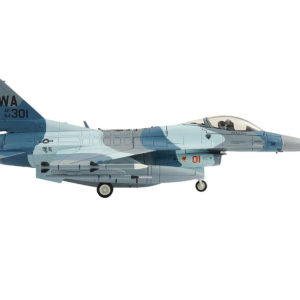 Lockheed F-16C Fighting Falcon Fighter Aircraft "Blue Flanker 64th Aggressor Squadron Nellis Air Force Base" (2012) United States Air Force "Air Power Series" 1/72 Diecast Model by Hobby Master