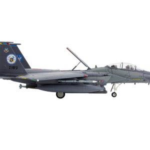 McDonnell Douglas F-15E Strike Eagle Fighter Aircraft "4th FW 75th Anniversary Seymour Johnson AFB" (2018) United States Air Force "Air Power Series" 1/72 Diecast Model by Hobby Master
