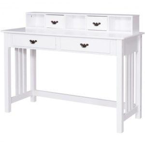 Office Writing Desk With 4 Drawer Computer Study Table -
