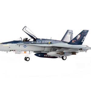 McDonnell Douglas F/A-18C Hornet Aircraft "VFA-34 Blue Blasters USS Carl Vinson Last Cruise" (2018) United States Navy 1/72 Diecast Model by JC Wings
