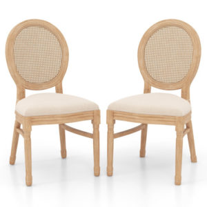 Set Of 2 Dining Chairs French Kitchen Chair With