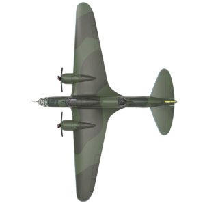 Ilyushin IL-4 Bomber Aircraft "Soviet Baltic Fleet Guards Regiment" (1942) "Planes of World War II" Series 1/144 Diecast Model Airplane by Luppa