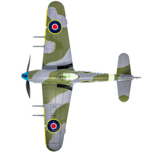 Hawker Typhoon Mk IB Fighter-Bomber Aircraft "No. 245 (Northern Rhodesian) Squadron" Royal Air Force (1942) "Planes of World War II" Series 1/72 Diecast Model Airplane by Luppa