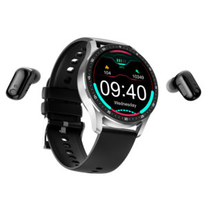 X7 Smart Watch Earphone Tws Bluetooth Call Music Offline Payment 1.32 Inches Screen Ultra-thin Smartwatch Silver