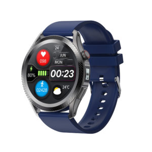 X5 Smart Watch Blood Pressure Blood Oxygen Heart Rate Monitoring Ip67 Waterproof Gloryfit Smartwatch Blue
