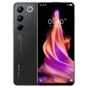 6.49 inch X23 Smartphone MT6580A Quad-Core 2GB RAM 16GB ROM 2500mah Battery Dual Sim Unlocked Cell Phone Black EU Plug