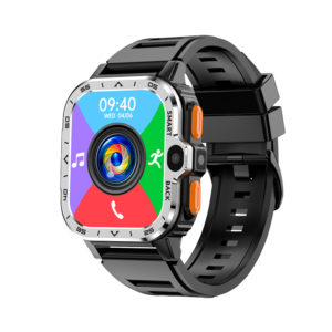 PGD Watch Smart Watch 2.03 Inch Screen Wifi Video Calls Watches for Android Phones with Heart Rate Monitor Silver 64gb