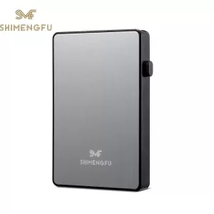 Silver RFID Anti-Theft Slim Card Holder Wallet