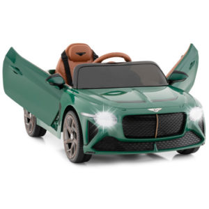 12V Battery Powered Licensed Bentley Bacalar Kids Ride-on Racer Car-Green - Color: Green