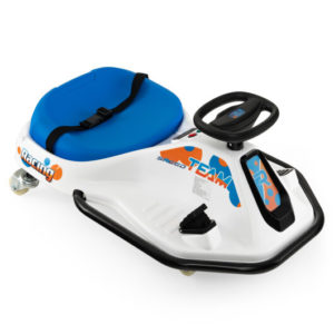 24V Electric Drifting Go Kart for Kids with 360?° Spin Wireless Connection-Navy - Color: Navy