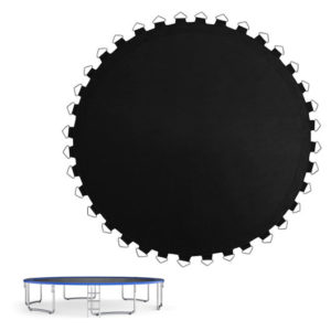High-Elastic PP Replacement Jumping Mat-8 ft - Color: Black - Size: 8 ft
