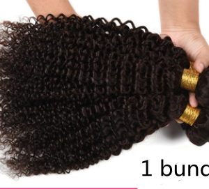 Size: 24 - Brazil hair curtain wig kinky curly wave human hair