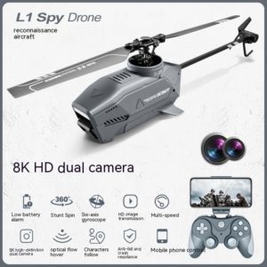 Color: Silver, format: Four Electric Package - Remote Control Reconnaissance 8K Aerial Photography Special UAV