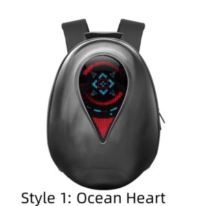 style: 1 Style - Motorcycle Riding Helmet Bag LED