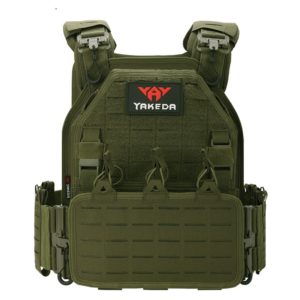 Color: Military green - Tactical Vest Outdoor Training Waterproof And Wear-resistant