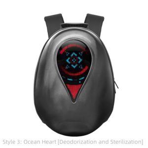 style: 3 Style - Motorcycle Riding Helmet Bag LED