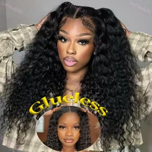 22in Water Wave 5x5 Lace Front Wig #12