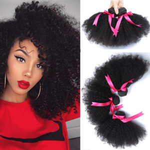 18-Inch African Human Hair Small Wig