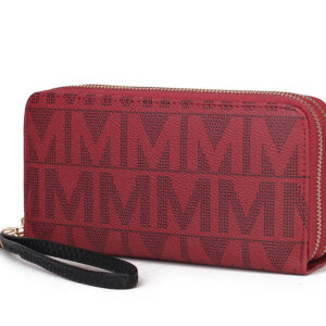 MKF Collection Danielle Milan M Signature Wallet Wristlet by Mia K.