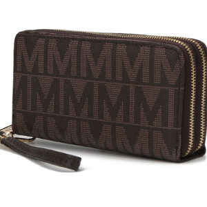 MKF Collection Danielle Milan M Signature Wallet Wristlet by Mia K.