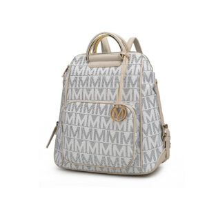 MKF Collection Cora Milan M Signature Trendy Backpack by Mia K.